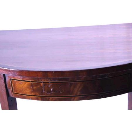 Edwardian Demi Lune Table, ca. 1890-1910