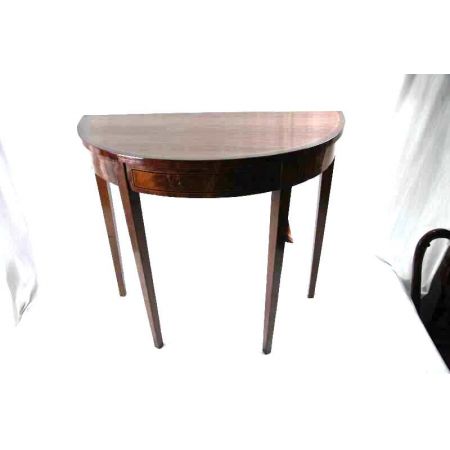 Edwardian Demi Lune Table, ca. 1890-1910