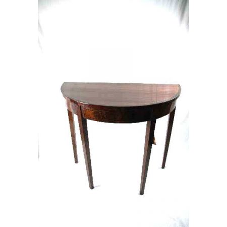 Edwardian Demi Lune Table, ca. 1890-1910