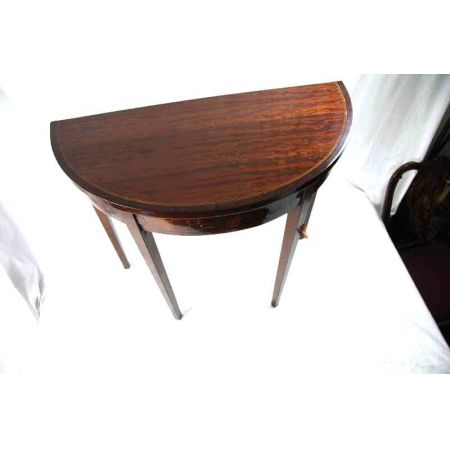 Edwardian Demi Lune Table, ca. 1890-1910