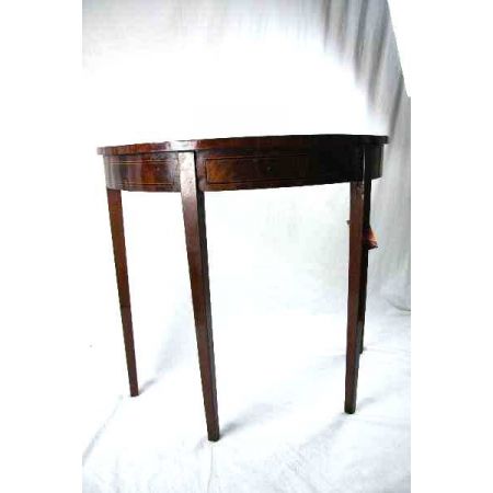 Edwardian Demi Lune Table, ca. 1890-1910