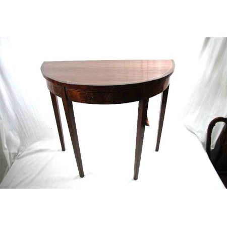 Edwardian Demi Lune Table, ca. 1890-1910