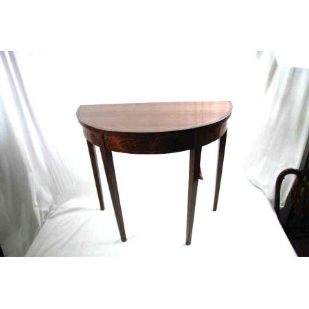 Edwardian Demi Lune Table, ca. 1890-1910