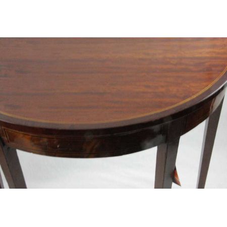Edwardian Demi Lune Table, ca. 1890-1910