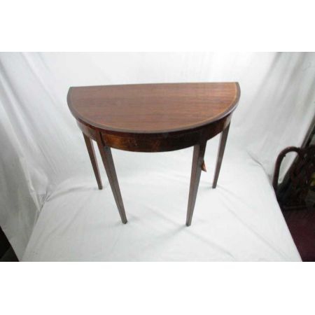 Edwardian Demi Lune Table, ca. 1890-1910