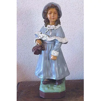 Madel Gips Mädchen Figur