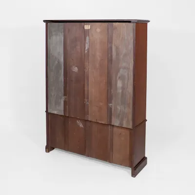 19th Century English Mahogany Regency Display Cabinet