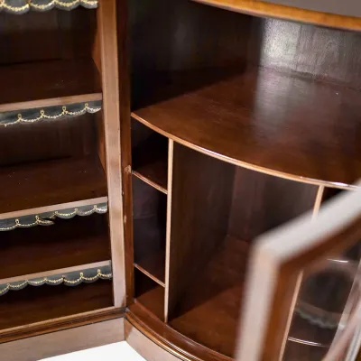 Edwardian Corner Bookcase