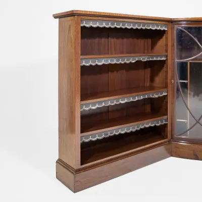 Edwardian Corner Bookcase