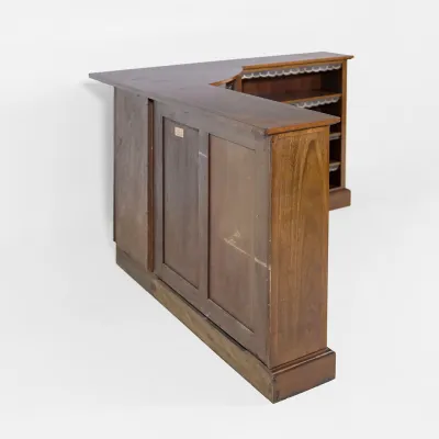 Edwardian Corner Bookcase