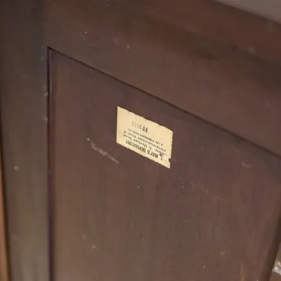 Edwardian Corner Bookcase