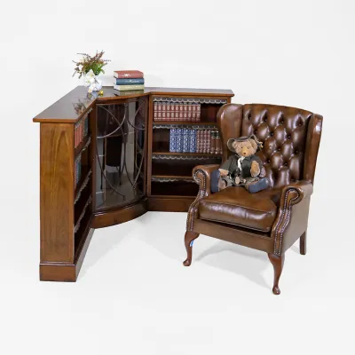 Edwardian Corner Bookcase