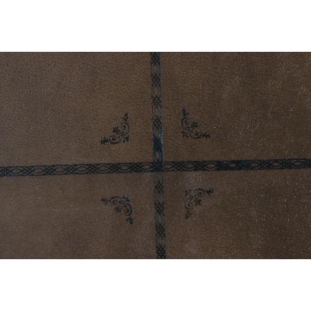 Massiver Drumtable Sofatisch im georgianischen Stil