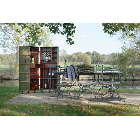 Authentic Models klappbare Bar - Stateroom Bar, Field Green MF078FG