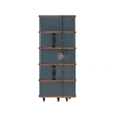 Authentic Models klappbare Bar - Stateroom Bar, Petrol MF078P