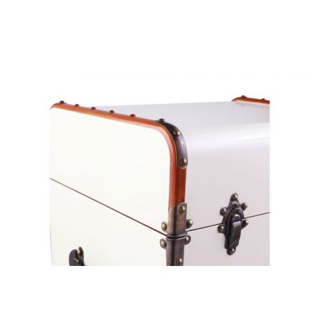 Authentic Models Kofferschrank groß, Stateroom Drawers Large Off White MF159OW