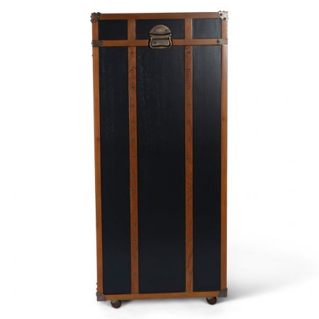 Authentic Models Explorer Desk Trunk Schwarz MF180