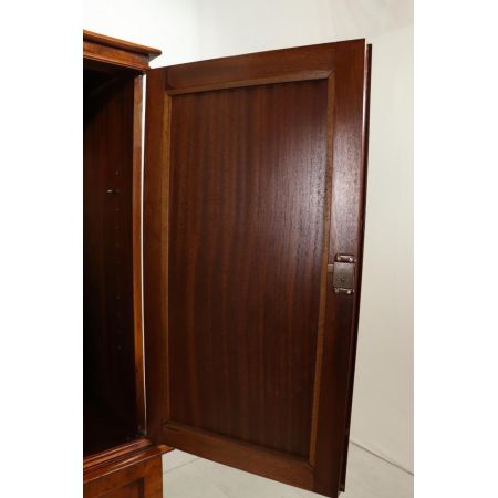 Multimedia-/ Fernsehschrank in Wurzelholz