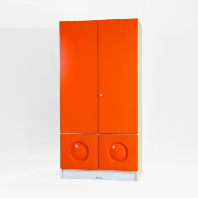 Noro KS110 Kleiderschrank Gwinner Möbel – 70er Jahre Kleiderschrank Space-Age-Design