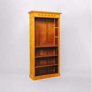 Offenes Bücherregal, Open Bookcase, englisches Regal, Sheraton Stil