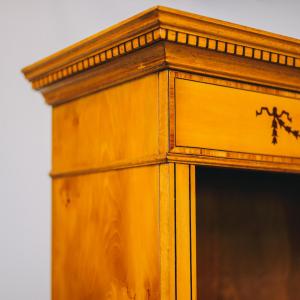 Offenes Bücherregal, Open Bookcase, englisches Regal, Sheraton Stil