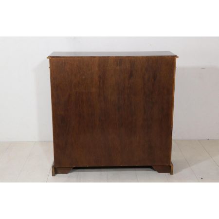 Quadratisches englisches Bücherregal / Open Bookcase, in Mahagoni - sofort lieferbar