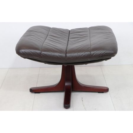 Original Vintage Fernsehsessel mit Hocker, 60er Jahre, skandinavischer Stil