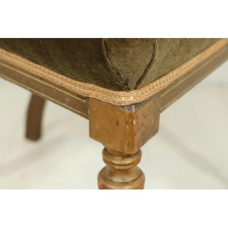 Paar antike Esszimmerstühle mit feinen Holzarbeiten, Mahagoni, ca. 1860