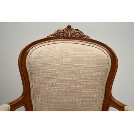 Paar Antike Französische Salon Sessel