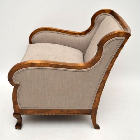 Antikes Paar Swedish Satin Birch Armchairs