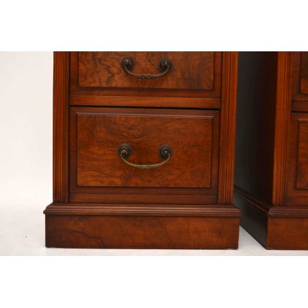 Pair of Antique Victorian Walnut Bedside Chests