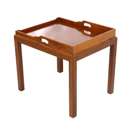 Praktischer  Teatable   Tabletttisch  / Butlers Tray in Eibe