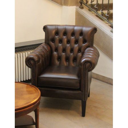 Chesterfield Ledersessel "Preston Club Chair"