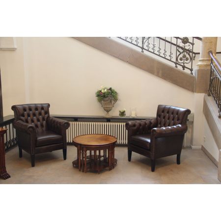 Chesterfield Ledersessel "Preston Club Chair"