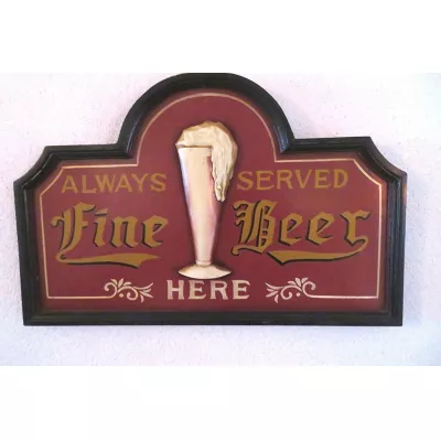 Pub Sign Fine Beer