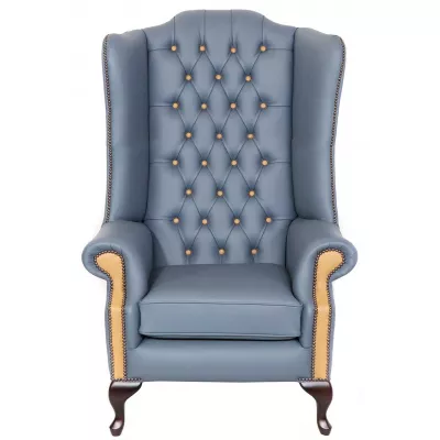 Chesterfield Ohrensessel "Grand Queen Anne Chair XL"