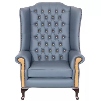 Chesterfield Ohrensessel "Grand Queen Anne Chair XXL"