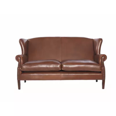 "Queen Anne" 2-Sitzer Original englisches Chesterfield Sofa