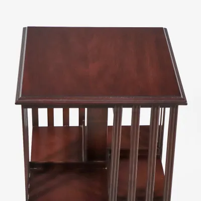 Mahagoni Revolving Bookcase