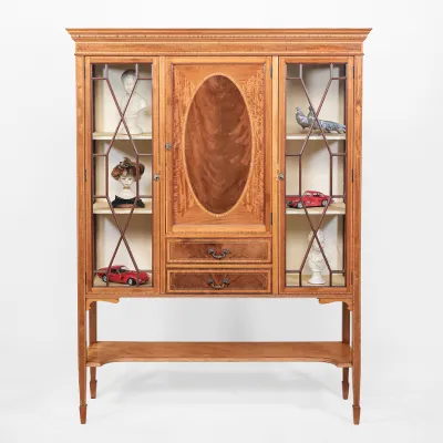 Sheraton Revival Satinwood Display