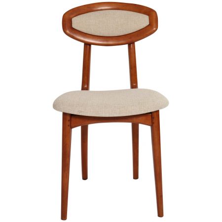 "Malmo" Stuhl Holz Stoff