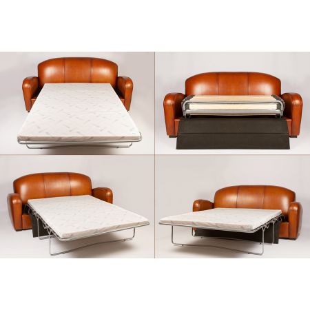 "Detroit" Clubsofa 3-Sitzer Chesterfield Schlafsofa