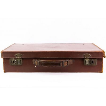 Schöner Hellbrauner Vintage Koffer, Praktischer Aktenkoffer