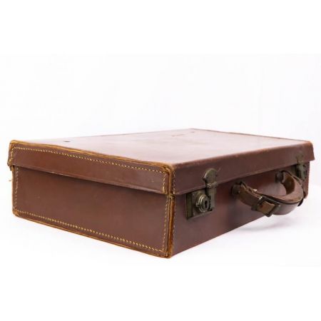 Schöner Hellbrauner Vintage Koffer, Praktischer Aktenkoffer