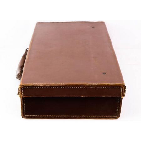 Schöner Hellbrauner Vintage Koffer, Praktischer Aktenkoffer