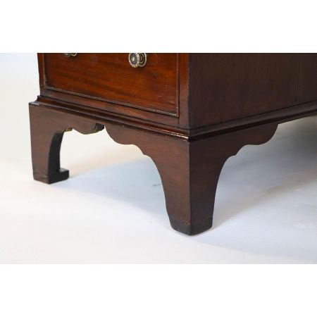 Antiker viktorianischer Schreibtisch / pedestal desk aus Mahagoni