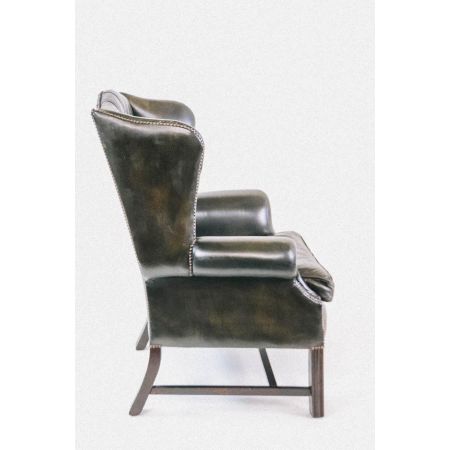 Sessel Vintage Wingchair Ohrensessel Chesetrfield