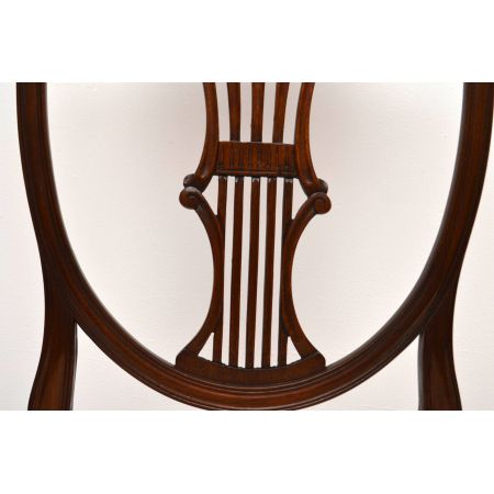 Set von acht Georgean Style Mahagoni Esszimmerstühle