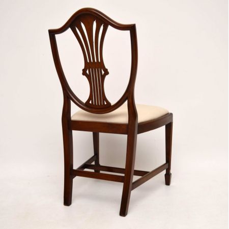 Set von acht Georgean Style Mahagoni Esszimmerstühle