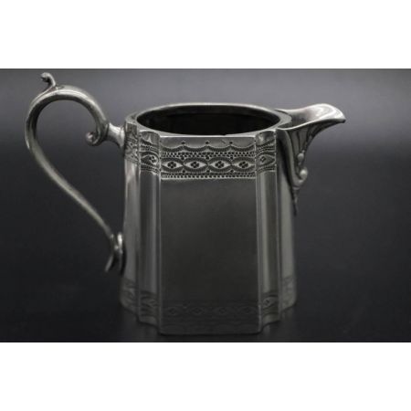 Silber Plated Behälter/ Kannen 2er Set